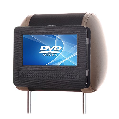 TFY Car Headrest Mount for Swivel & Flip Style Portable DVD Player-7 Inch