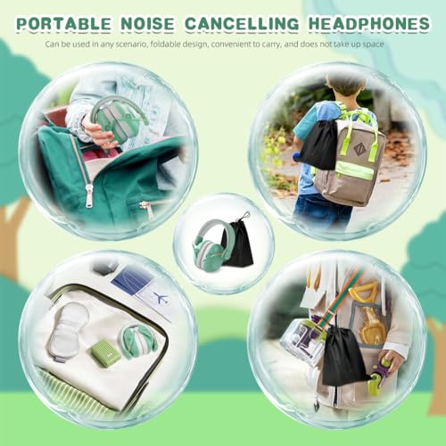 Image of SNOWIE SOFT Noise Cancelling Ear Muffs for Kids Teens - 25dB Safety Reduction for Autism Sensory & Concentration Aid, Hearing Protection Travel