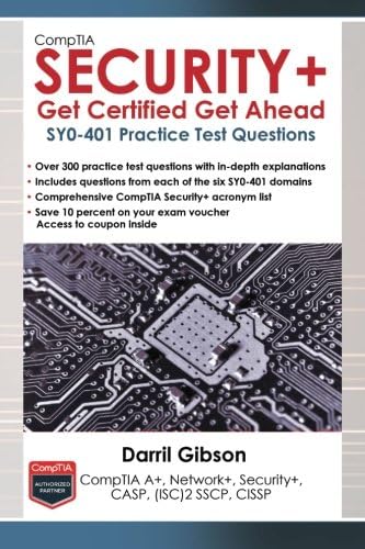 CompTIA Security+ Get Certified Get Ahead: SY0-401 Practice Test Questions Paperback – December 19, 2014