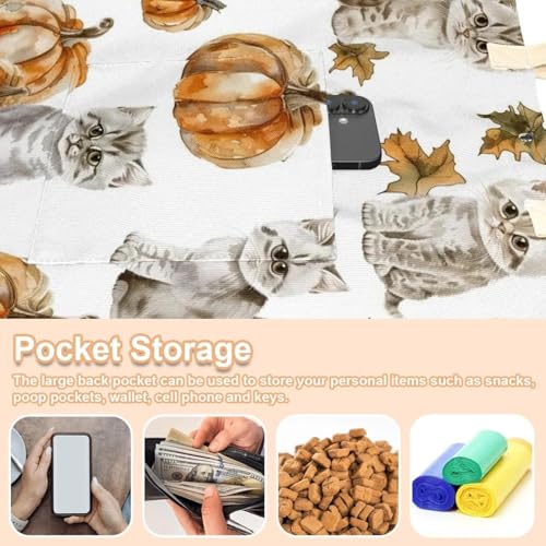 Bolsa de hombro de lona para mascotas: pasea con tu gato este Halloween 6