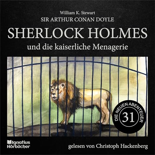 Page de couverture de Sherlock Holmes und die kaiserliche Menagerie