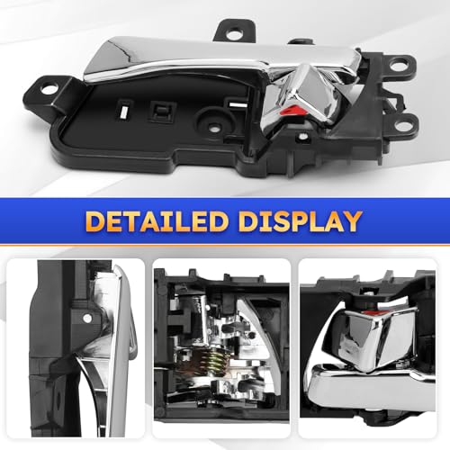 image for X4XZ Interior Inside Chrome Door Handle Front or Rear Left & Right/Dri