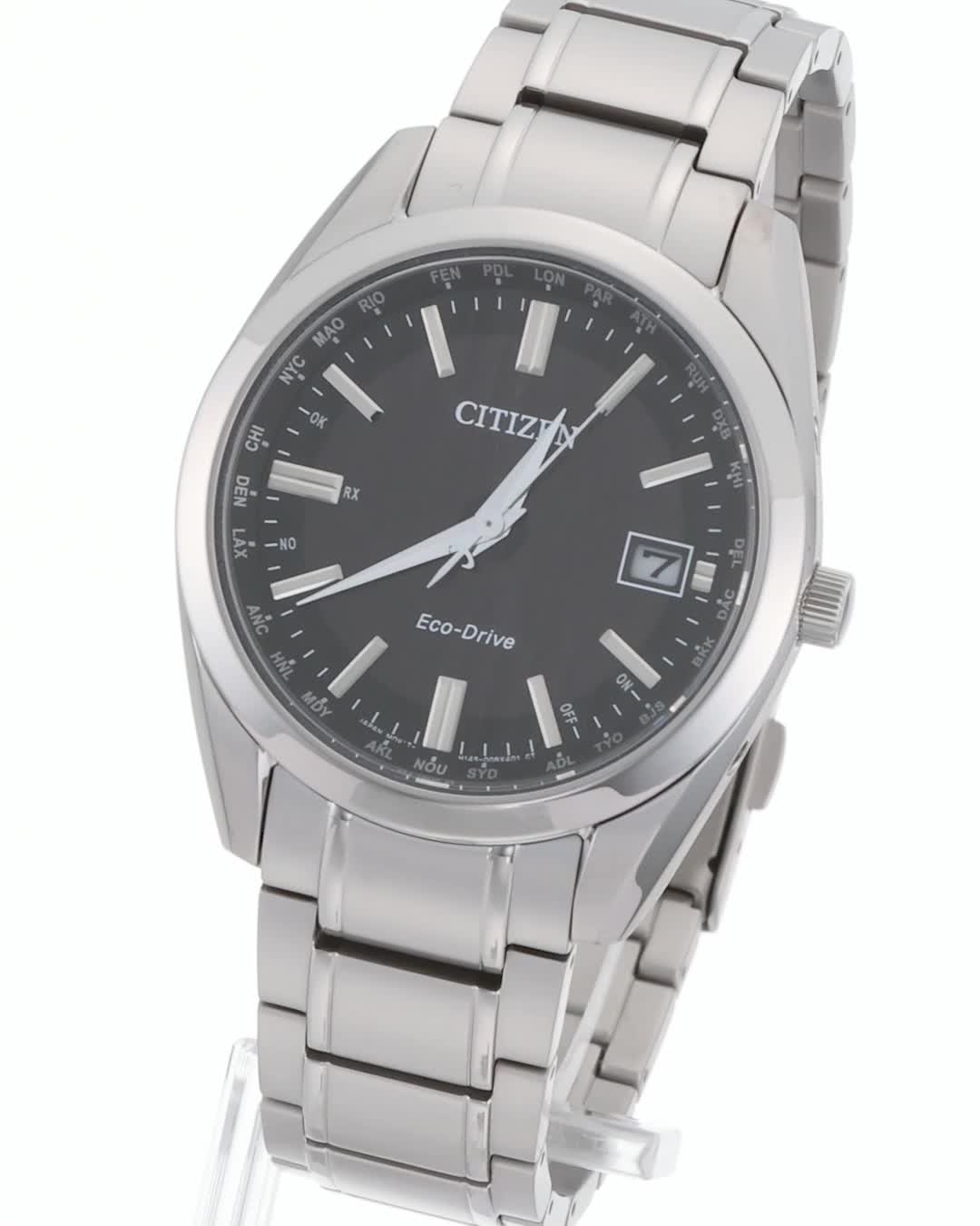 Amazon | [Citizen] 腕時計 光発電エコ・ドライブ 電波時計 防水