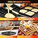 Imagen de 2 Piezas Molde de Silicona para Gofres de Air Fryer