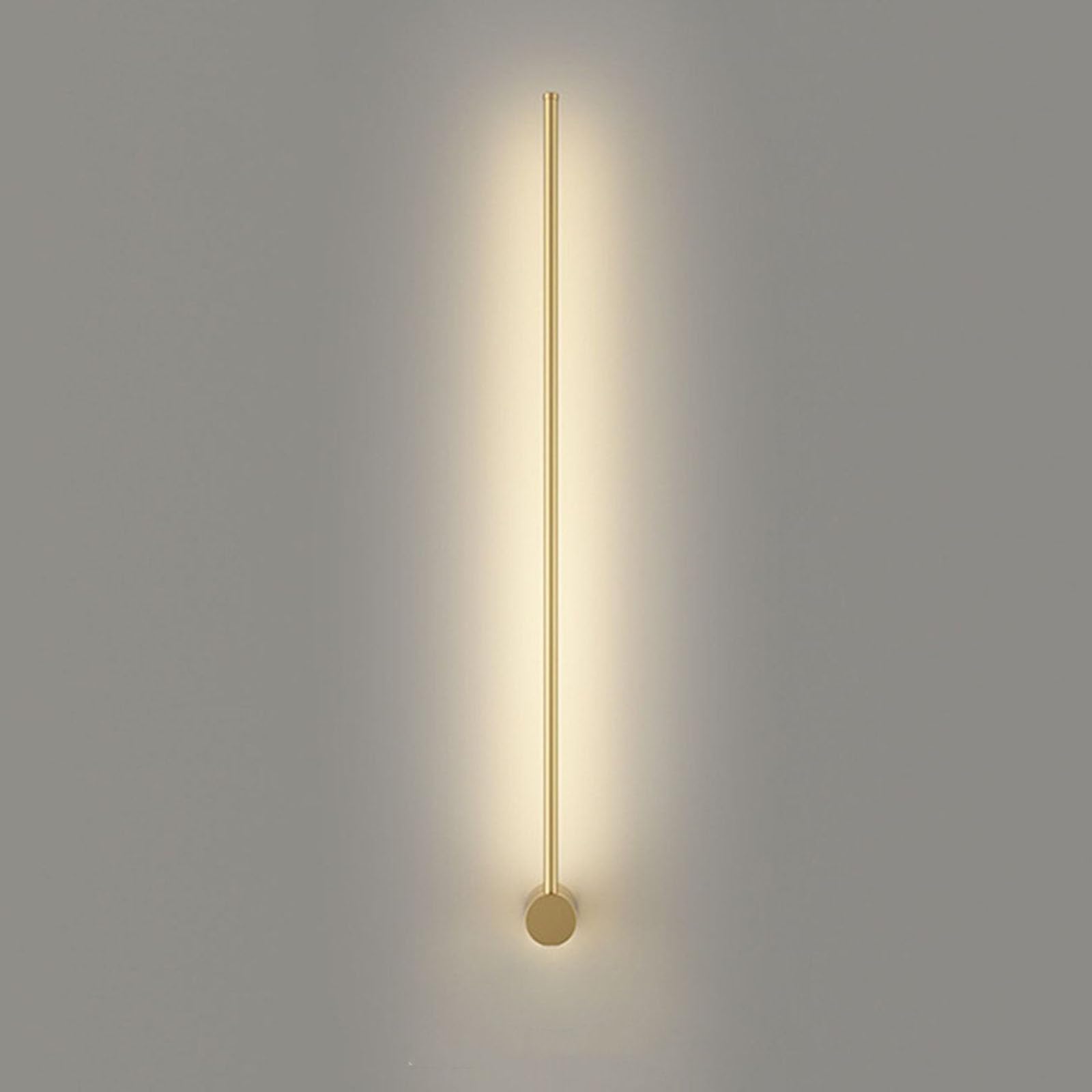 FZQSXAZU LED Long Strip Wall Lamp,Rotation Lights Indoor Modern 3000K Warm Light Sconces for Living Room, Bedroom Background Lighting(Size:80CM-8W,Color:D)