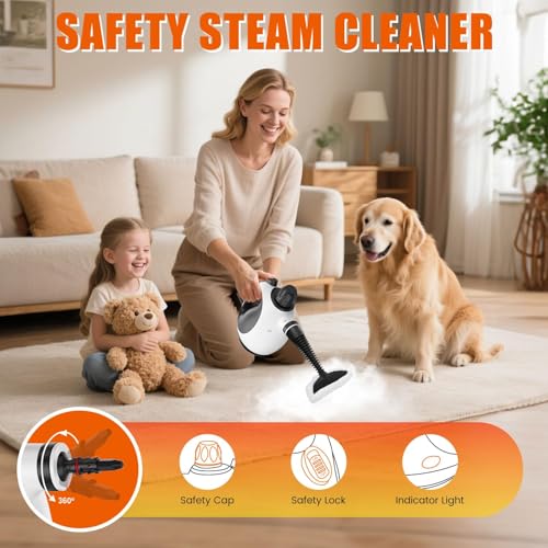 Pozoera Handheld Steam Cleaner thumbnail 4