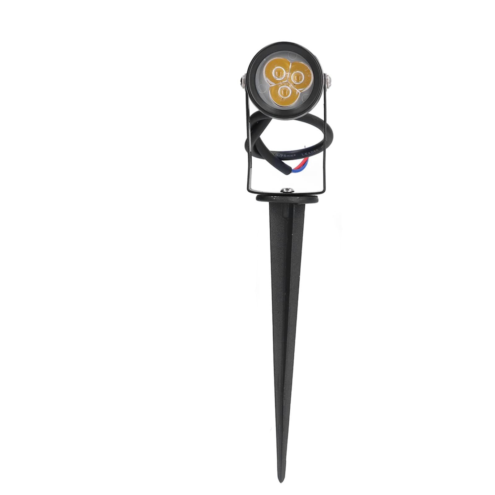 Reflektor Krajobrazowy LED 12 V, Wodoodporna Aluminiowa Zewnętrzna, Ciepła Biała ścieżkowa 3 W do Ogrodu i Podwórka
