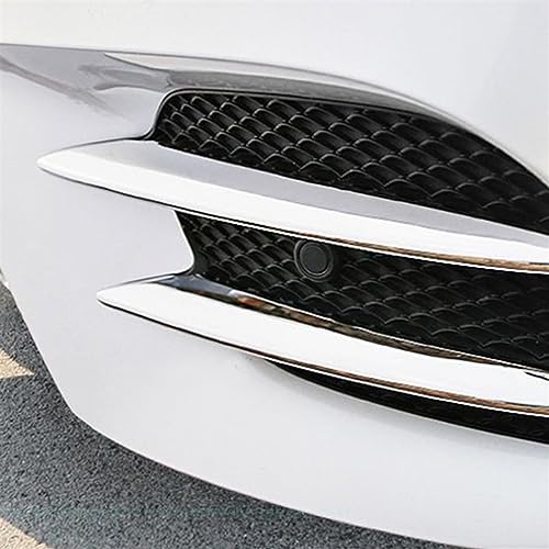 Cubierta de luz antiniebla cromada para Mercedes Clase E W213 2016-2019, accesorios ABS, 4 piezas 3