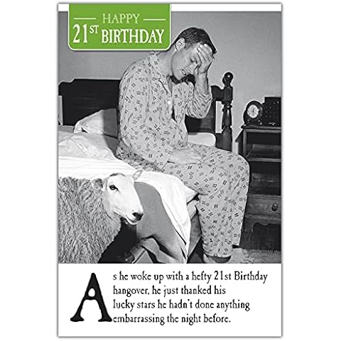 21st Birthday Card For Him, Funny 21st Birthday Card Men, Happy 21st Birthday Card Him, 21st Birthday Male Card, Greetings Card Cover