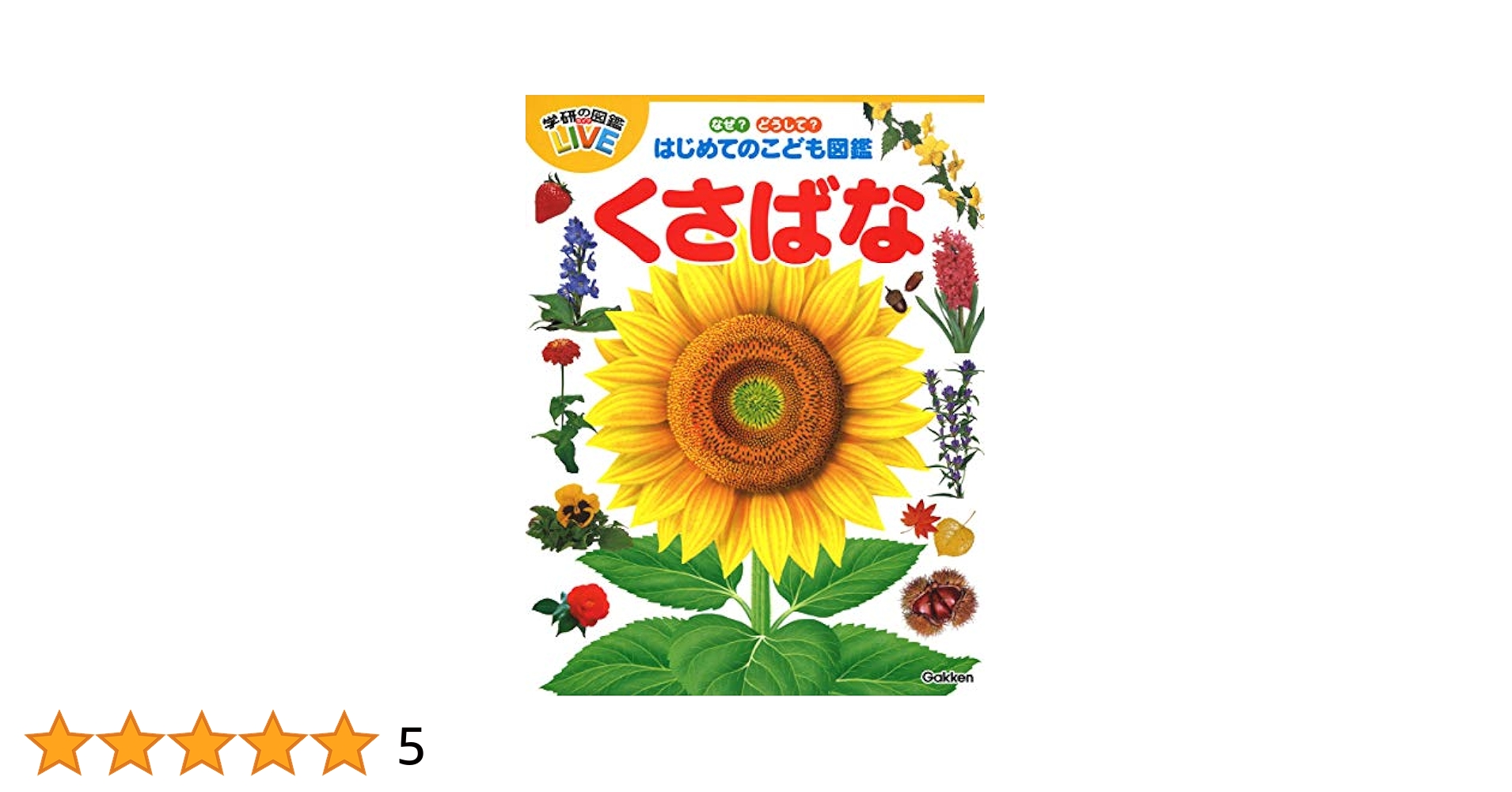 中古】くさばな・き<学研のこども図鑑5>／学習研究社 くさばな・