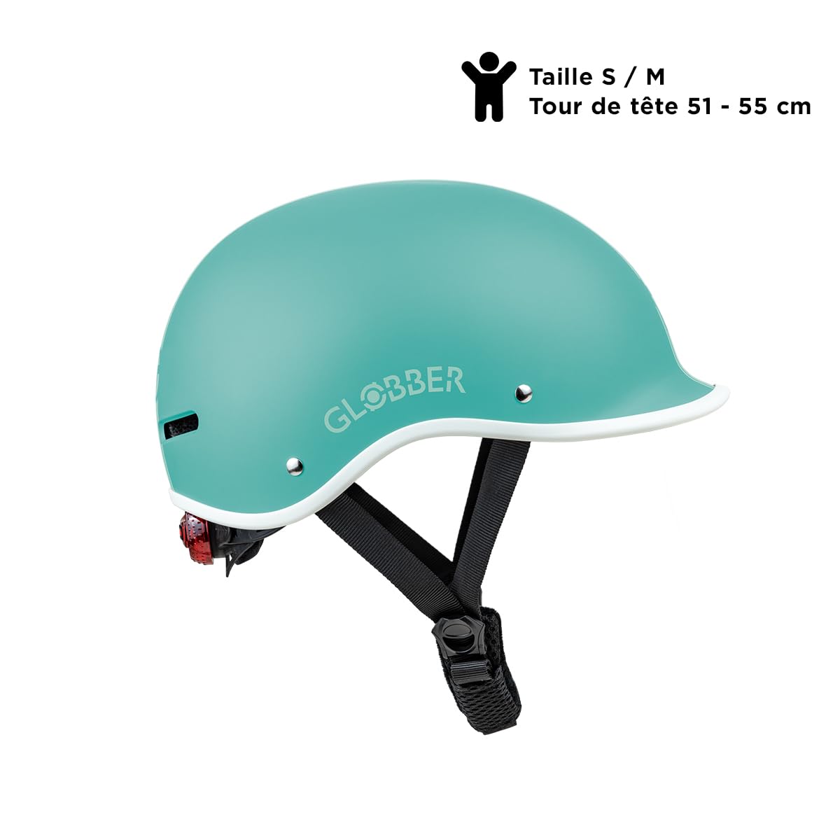 Casque ULTIMUM Urban (S/M) - Casque de Protection pour Les Enfants et Ados - Tour de Tete 51-55 cm