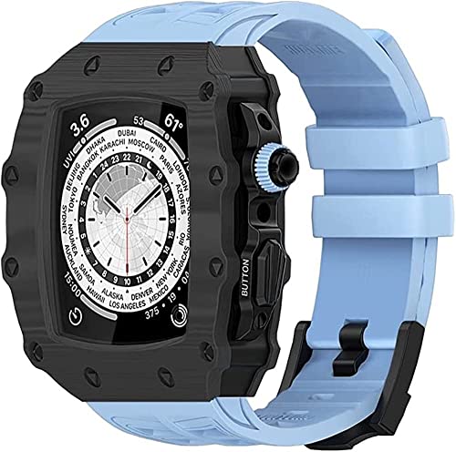 Boîtier en fibre de carbone pour Apple Watch 45mm : l'élégance technologique au poignet