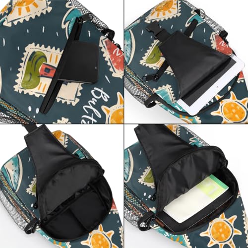 Bolso tipo sling unisex para senderismo y uso diario miniatura 5