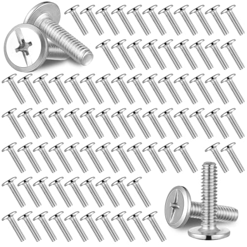 Blulu 100 Pcs 1/4-inch 20 hurricane shutter bolts