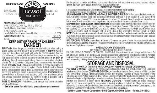 Lucasol One Step Disinfectant 32 Ounce
