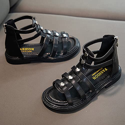 Toddler Girl Shoes Size 5 Flat Princess Top Sandals Fashion Roman Sandals Girl Shoes Toddler Clogs3