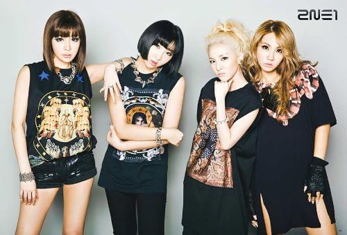 2NE1 Korean Girl Group Music Poster 7380