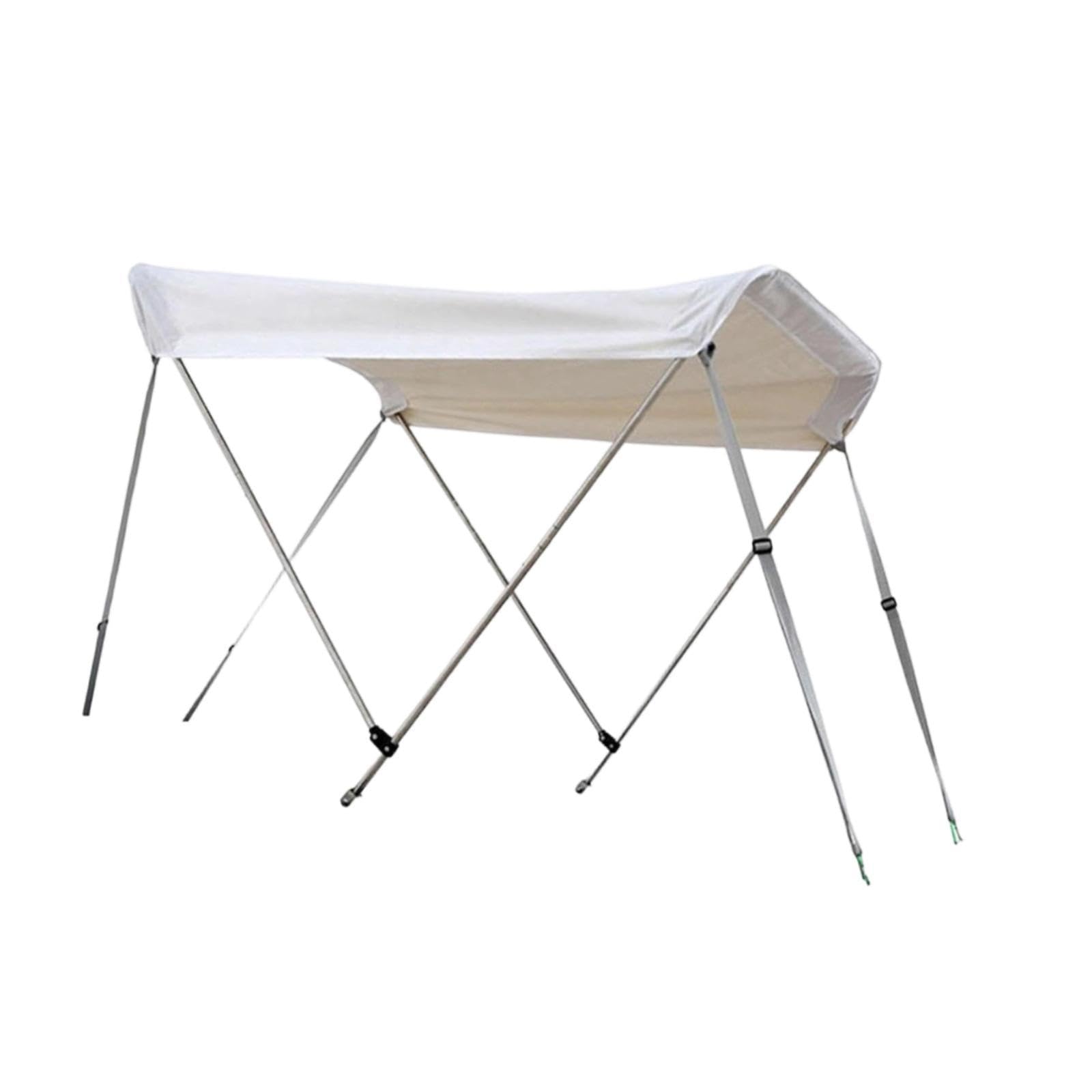 Boat Top for Inflatable Boat Aluminum Alloy Rod White Portable Sun Shelter-image-48