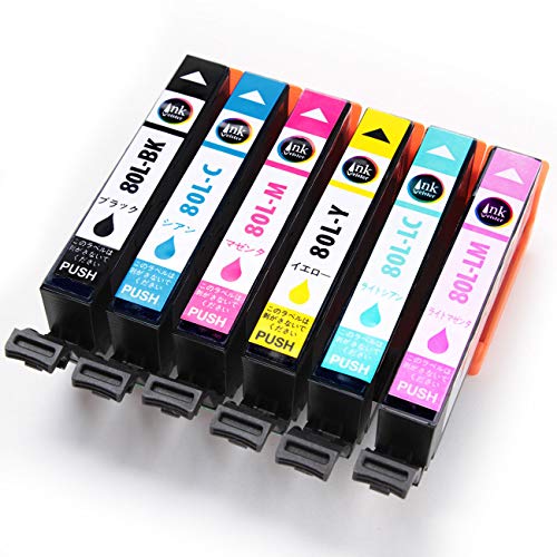 エプソン IC6CL80L インクカートリッジ EPSON とうもろこし IC80 IC80L 残量表示対応 最新ICチップ 互換 インク インクタンク カラリオ EP-707A EP-708A EP-777A EP-807AB EP-807AR EP-807AW EP-808AB EP-808AR EP-808AW EP-907F EP-977A3 EP-978A3 EP-979A3 EP-982A3 InkMeis