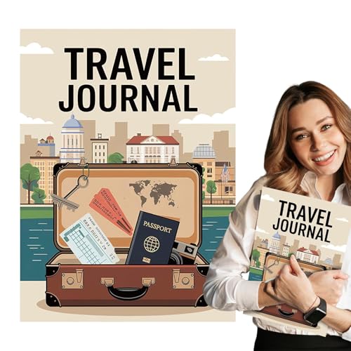 Travel Journal for Men pour noter vos aventures de voyage dans un bloc-notes imperméable