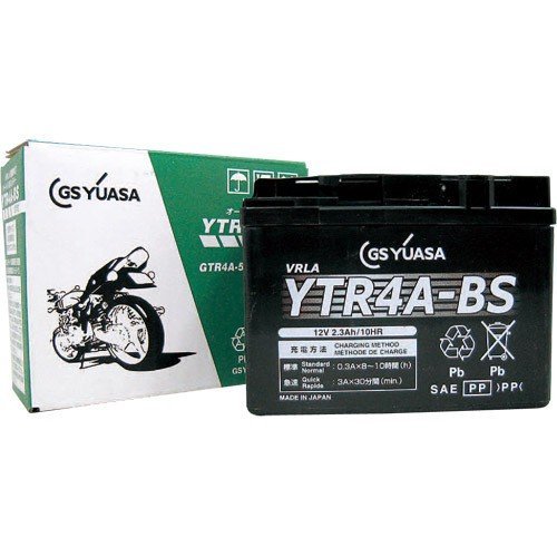 GS YUASA [ W[GXAT ] V[h^ oCNpobe[ [ t[d ] YTR4A-BS-GY-C