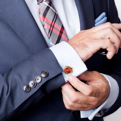 Gemelos reloj analógico para camisas que solucionan el uso del móvil en eventos 2