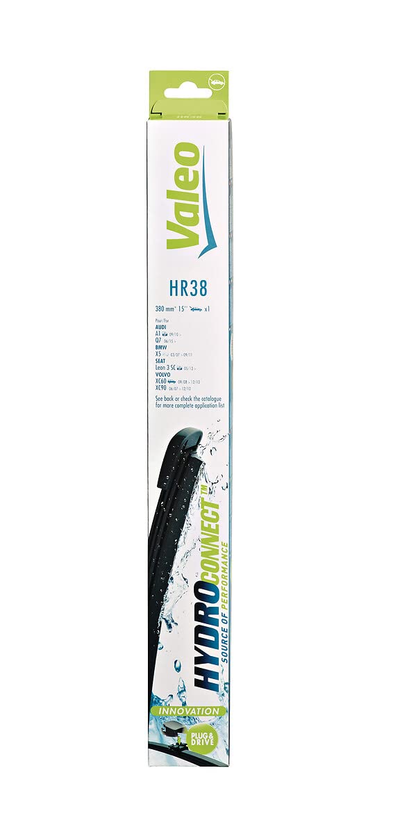 Valeo Hydroconnect Rear Arka Silecek Audi Q5 Sportback (2020 ve sonrası), Q5 (2018-2020), Q7 (2015-2019), Bmw X5 E70 (2010-2013), Range Rover Sport II (2020-2022) (380 MM) 578564