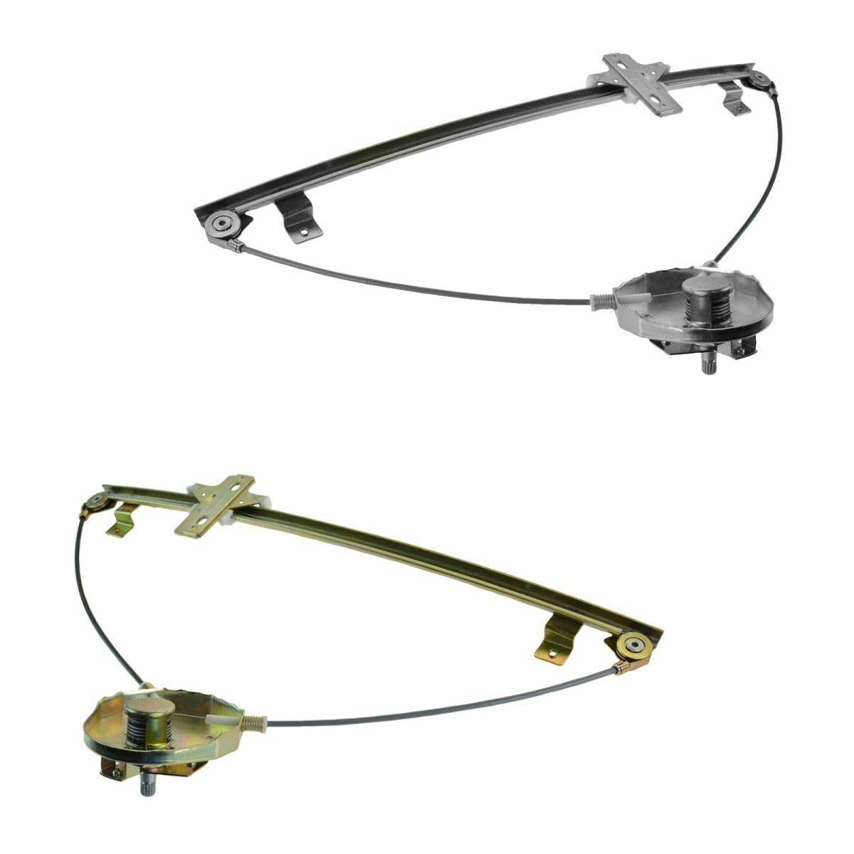 OKJHFD 2pcs Car Door Glass Window Regulator Left Right Side Manual for Geo for Tracker 1.6L 1989 1995-1997,for Pontiac for Sunrunner 1.6L 1994-1997,for Suzuki for Sidekick 1.6L 1989-1998