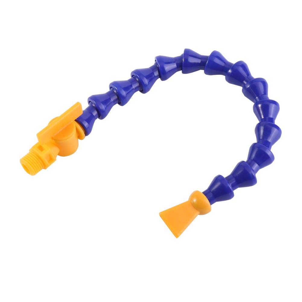 1/4 "PT Tubo flessibile del liquido di raffreddamento dell'olio per acqua, 12 pezzi Rotondo naso piatto Tornio CNC Macchina Ugello tondo flessibile Tubo flessibile del liquido di raffreddamento del tu