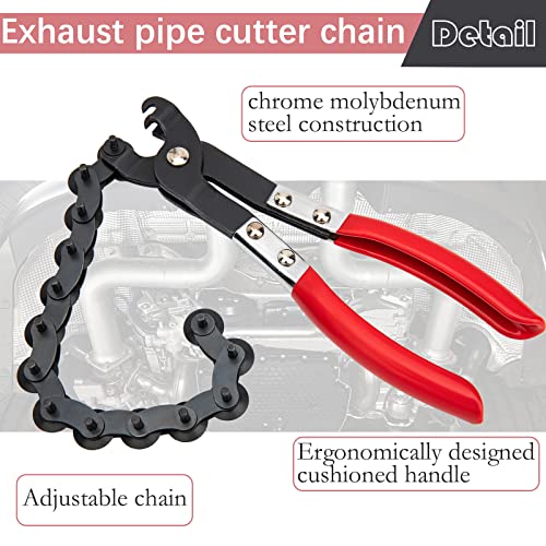 Exhaust Pipe Cutter Tool And Exhaust Hanger Removal Pliers For Cutting And Disassembly Of Exhaust Piping Systems #TOP3