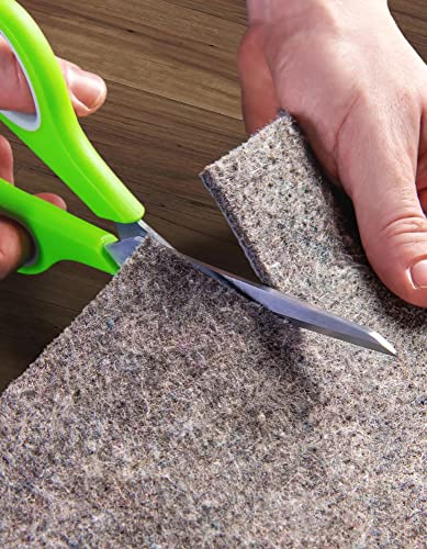 Unique Loom Uni-Luxe Dual Surface Felt and Rubber Non-Slip Rug Pad 1/4" Thick (10'x 14') - Thumbnail 4