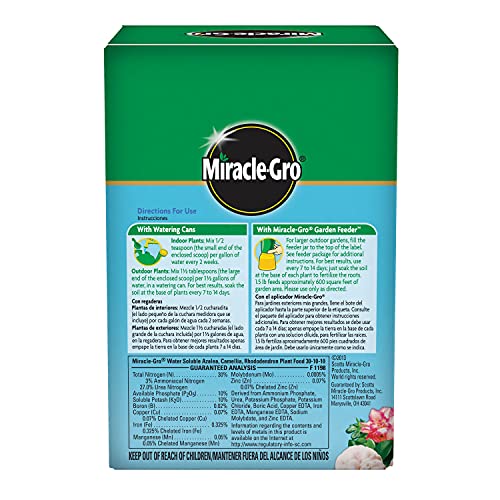 Miracle-Gro 1000701 Pound (Fertilizer For Acid Loving Plant Food For Azaleas, Camellias, And Rhododendrons, 1.5, 1.5 Lb #TOP7