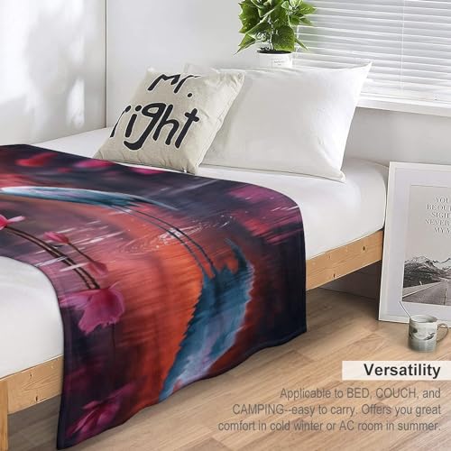 Plaid couverture chaude et confortable en molleton de flanelle doux 140x180