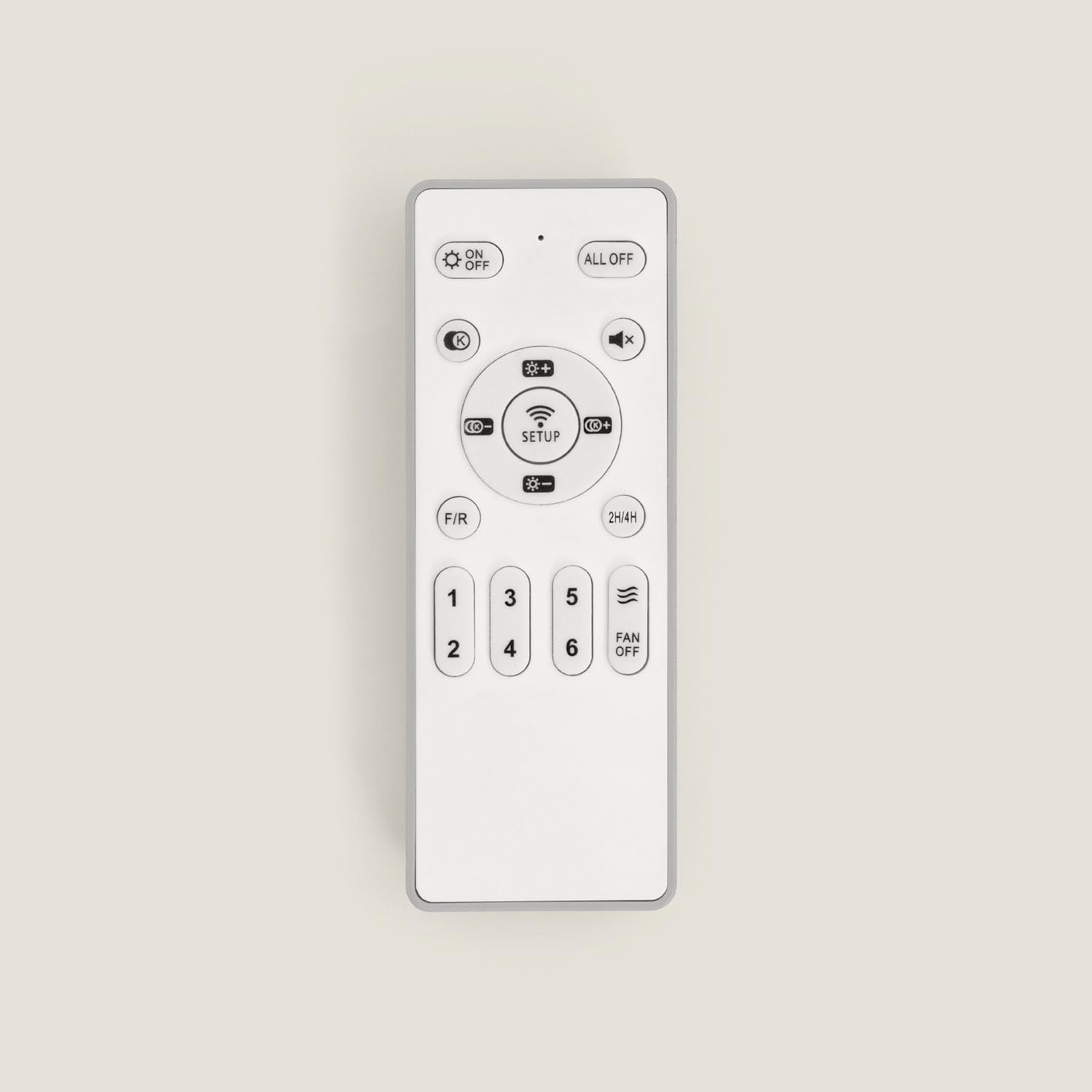LEDKIA LIGHTING Ventilador de Techo Poros Evo Blanco con Luz LED CCT; Motor DC Silencioso 30W; Aspas Blancas; 6 Velocidades; 90 cm; 48 dB; Mando; Dormitorio y Salón Pequeño
