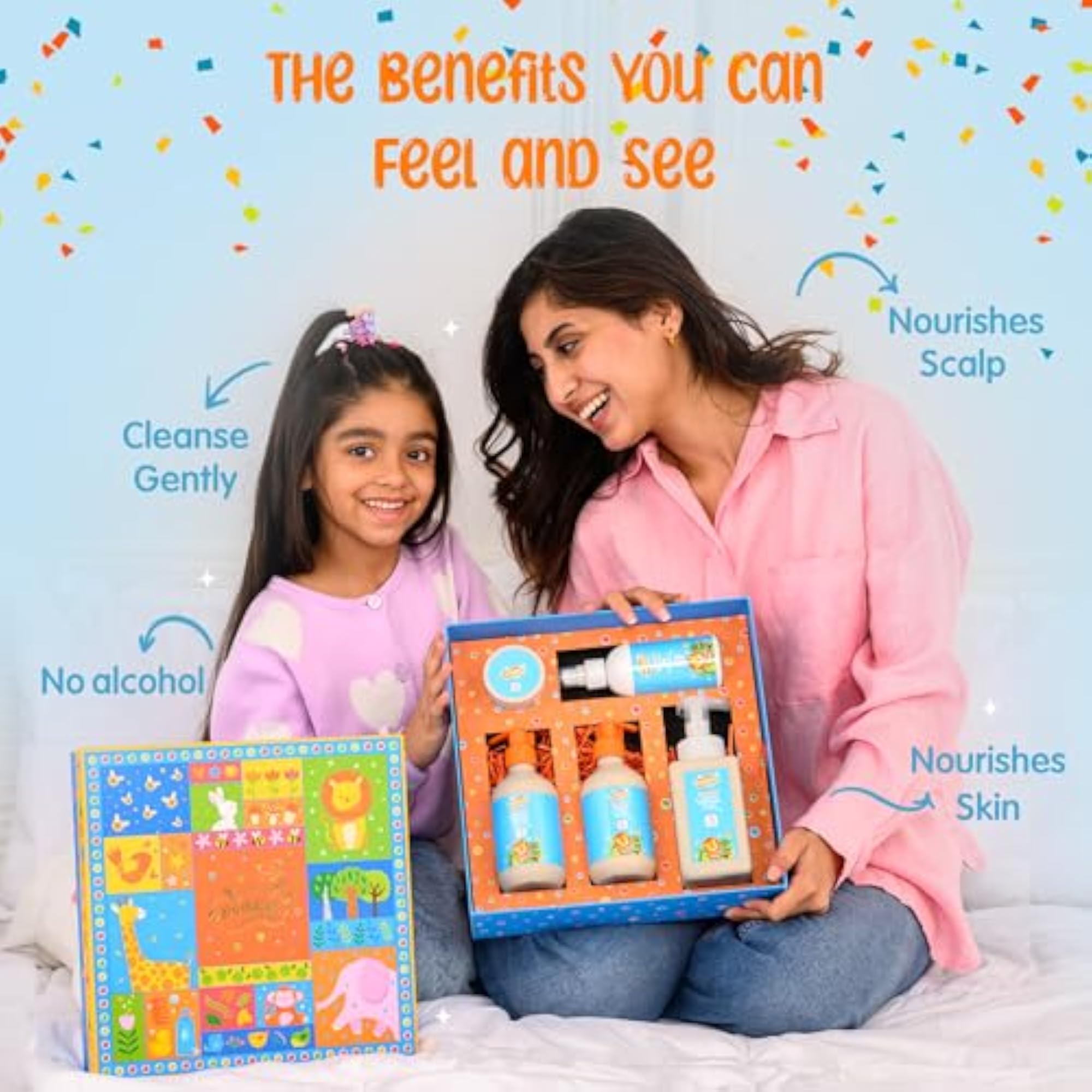 Organic Celebration Gift Box For Kids | Set of 5 | Cub Riders