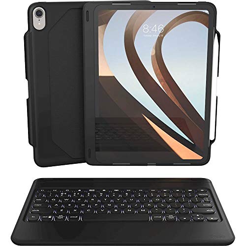 Zagg Rugged Book Go - Durable Case And Bluetooth Keyboard For Apple 11-Inch Ipad Pro (Generation 1 Only) - Black #TOP1