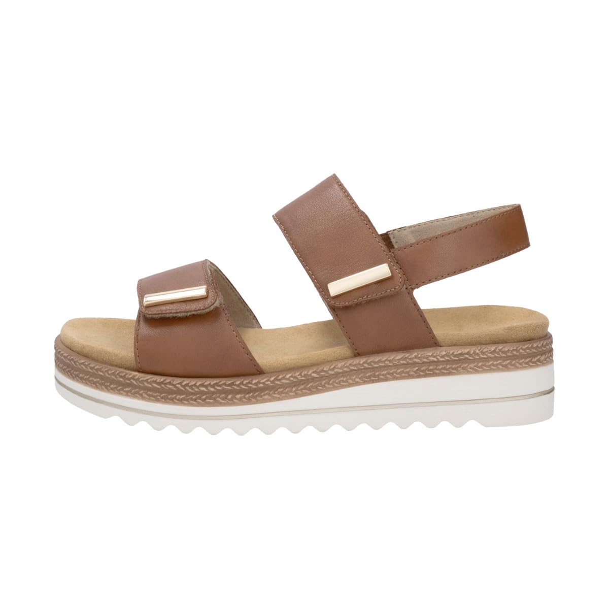 Remonte Women's Brown D0q59 Ankle Strap Sandals In - Uk 6.5