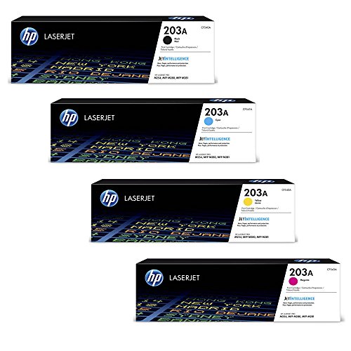 HP Color LaserJet Pro MFP M280nw original Tonerkit 203A - CF540A / CF541A / CF542A / CF543A