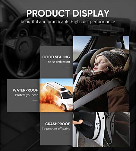 Image of Car Door Edge Guards Clear, 32Ft Rubber Seal Protector U Shape Edge Trim Car Door Edge Protection Fit for Most Car