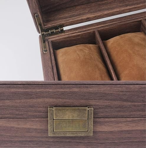 Caja para Relojes de 10 Ranuras Evita Arañazos y Desorden de Joyas 2
