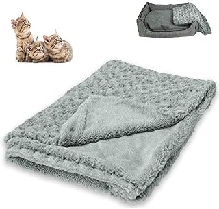 YANGWX Puppy Fleece Blankets, Fluffy Dog Blanket Fleece, Soft Washable Pet Throw Blanket Sleep Bed Mat For Dogs Puppy Cats & Other Small Medium Pets- 89x60cm