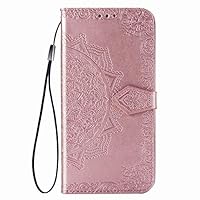 Funda Libro Para Xiaomi Poco M3 - Diseño Mandala - Con Ranuras Para Tarjetas Y Soporte - Cierre Magnético - Color Azul