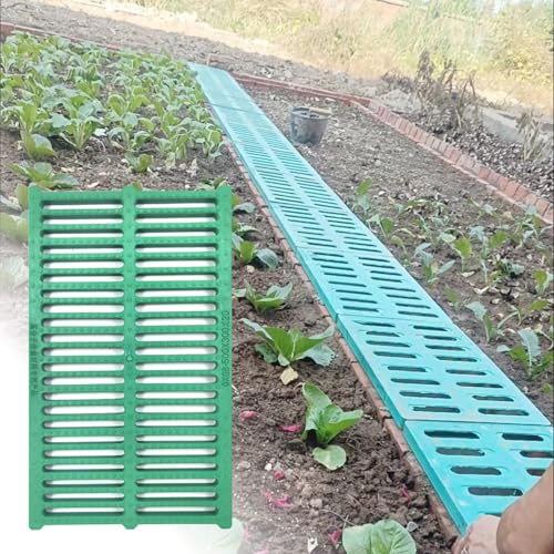 Grille de drainage pour éviter les flaques d'eau sur terrasse et cour