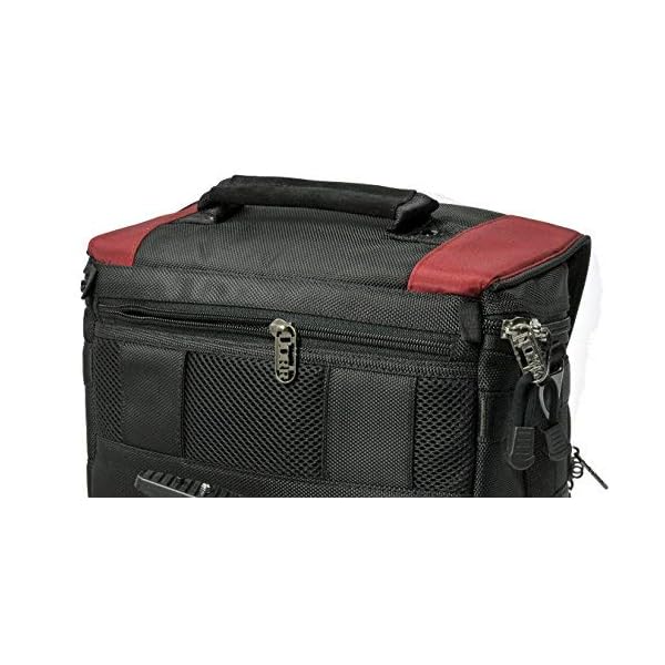 Dörr Adventure X-Treme SMALL Schwarz, Rot - Kamerataschen/-Koffer (Schwarz, Rot) – Bild 4