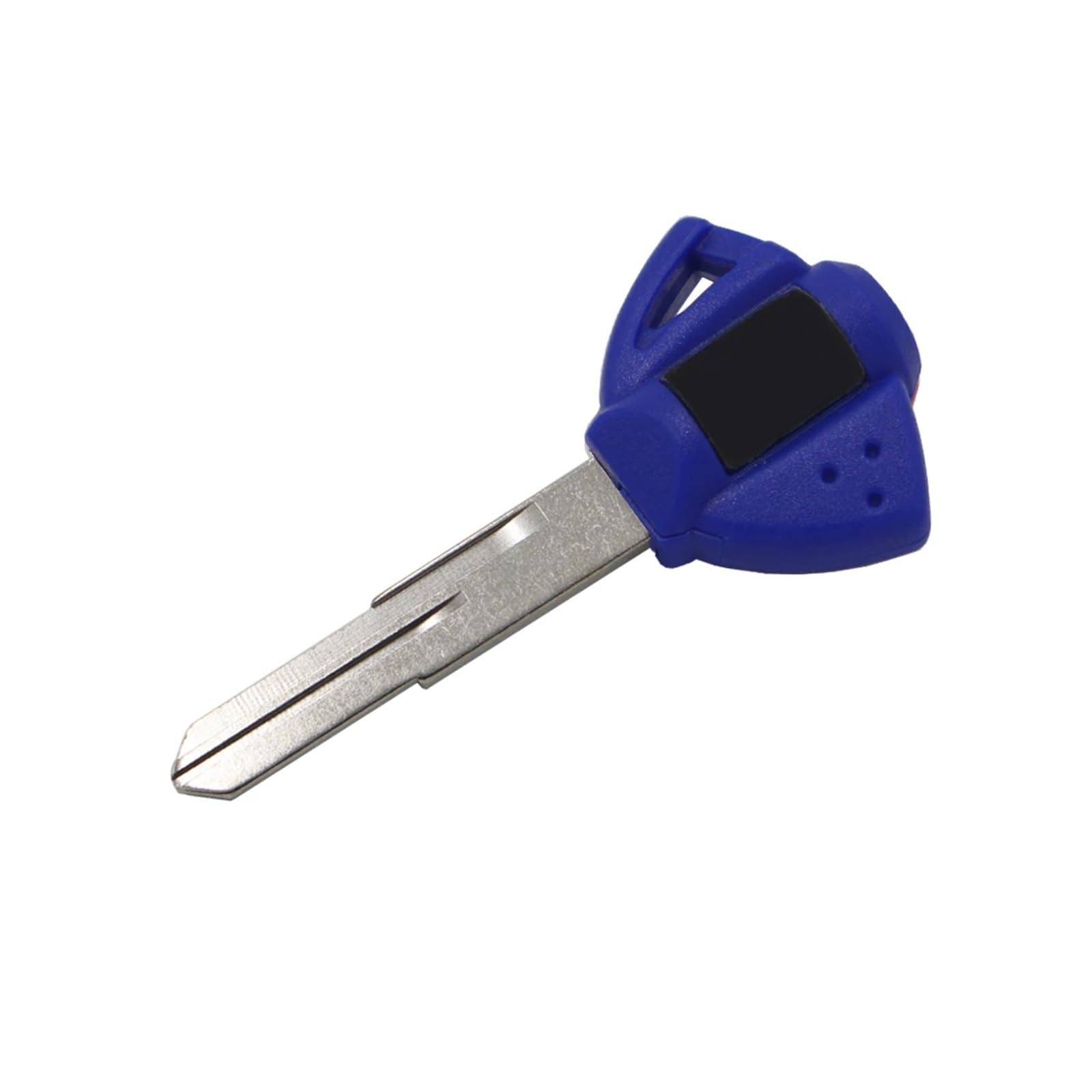 TROIOIUM Motorcycle Blank Key Uncut Blade For V-STROM DL1050/XT Vstrom 1000 DL1000 DL650 GSXR 600 750 1000 1300 SV SV650S SV1000S(A-blue 3PCS)