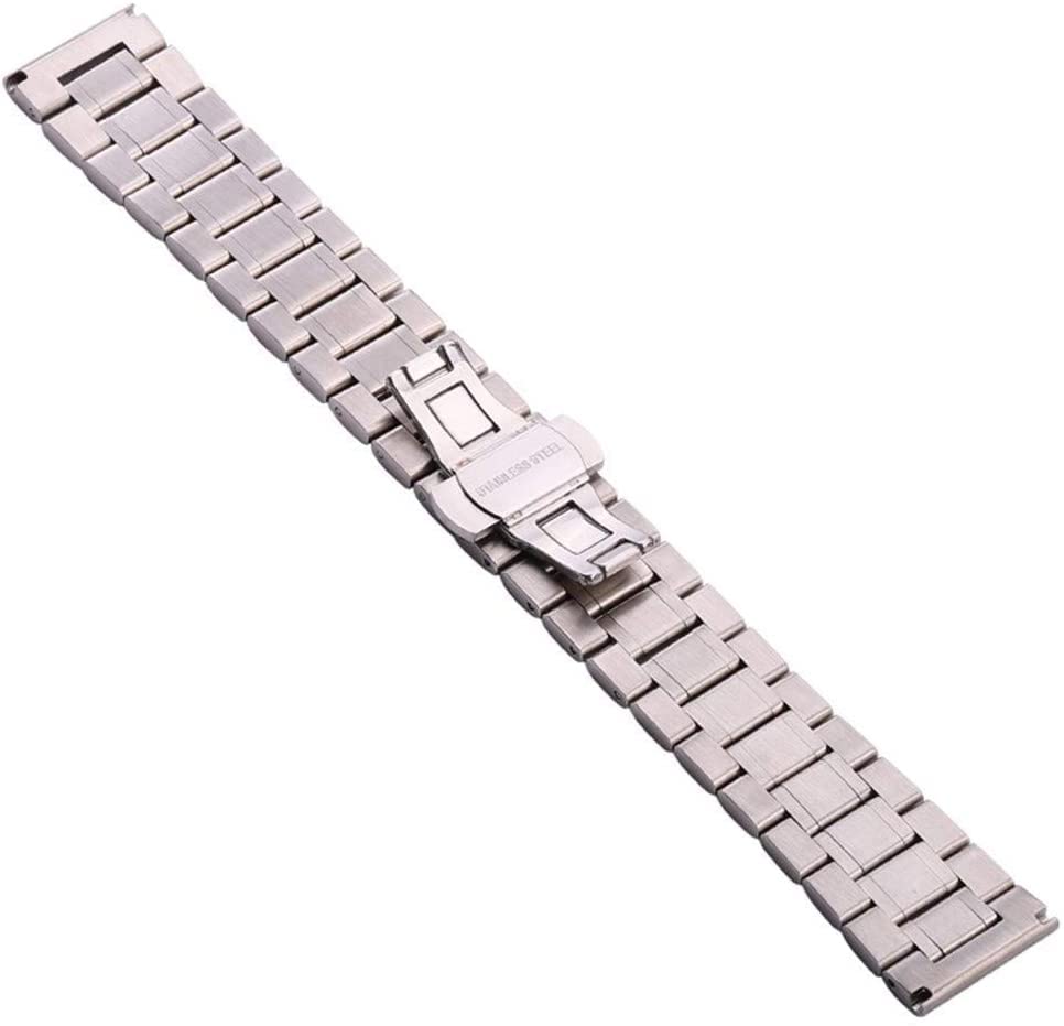 Bracelet de montre en métal argenté pour un style chic au quotidien - 5