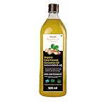 Rajamudi Organics – USDA Certified Organic Cold Pressed Groundnut/Peanut Oil (Unrefined) – 500 ML | Moongphali ka Tel | Organic Cold Pressed Oil | Peanut Oil | Sing Tel || Chemical Free