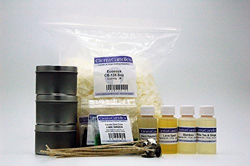 Candle Making Kit by Cierra Candles - Natural Fragrances