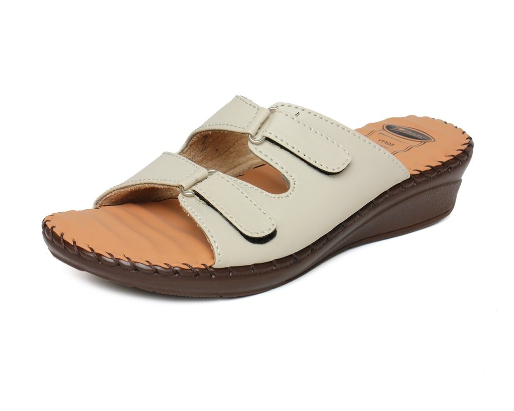 Vendoz Women Cream Doctor Sandal - 41 EU (B01HI5KR84) Amazon Price History, Amazon Price Tracker
