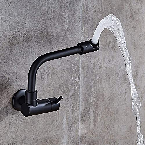 Robinet froid unique rotatif de piscine en cuivre épais de 35cm